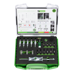 Zestaw młotków ślizgowych Ø 6-19 mm