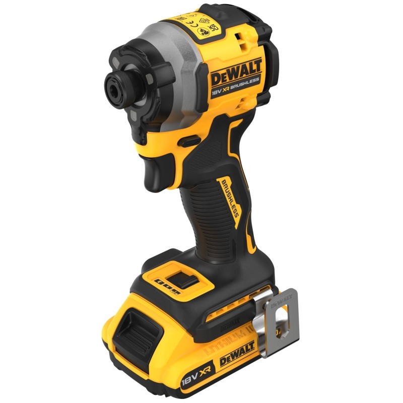 18V XR Brushless Compact Impact Driver - 2 X 2Ah