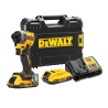 18V XR Brushless Compact Impact Driver - 2 X 2Ah