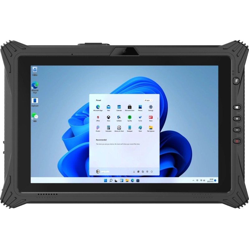 Tablet warsztatowy T-REX 10,1" – Intel Core i5/i7, Windows 11 Pro, IP65