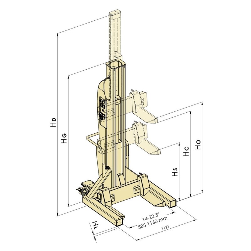 AMI Kolumny Mobilne 7,5Tx6
