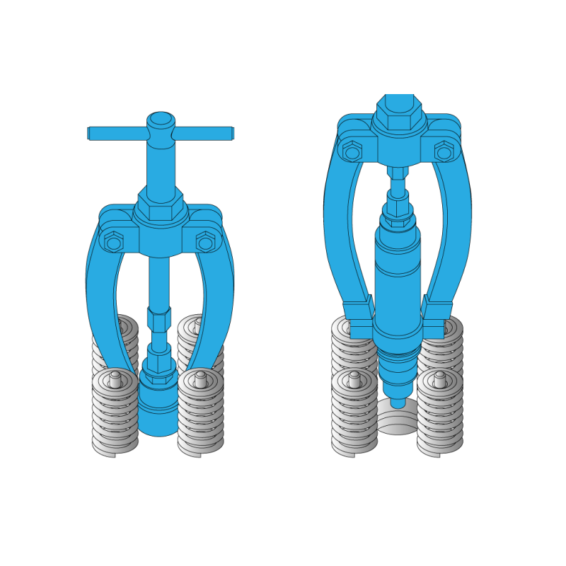 Ściągacz tulei wtryskiwacza VOLVO
